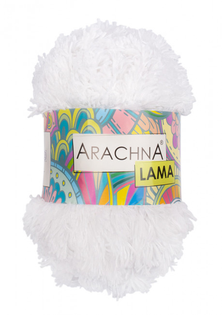 Пряжа ARACHNA "LAMA" 100% микрополиэстер . х 200 г 100 м №53 белый "LAMA" Пряжа ARACHNA "LAMA" 100% микрополиэстер . х 200 г 100 м №53 белый "LAMA"