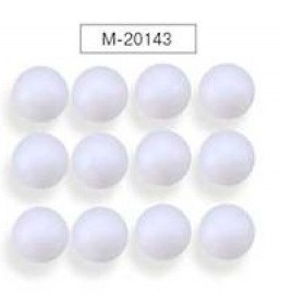 Набор заготовок d-2см "Сфера" пенопласт, 12 шт, Mazari/M-20143