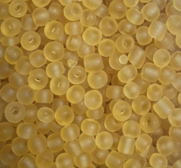 Бисер "ASMAR" размер №6, вес: 450 г, песочный матовый