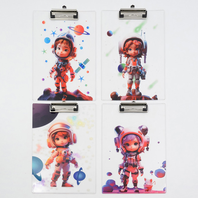 Клипборд А4 пластиковый "Анимэ", с верхним прижимом, MAYLOTT/3-732 Клипборд А4 пластиковый "Анимэ", с верхним прижимом, MAYLOTT/3-732