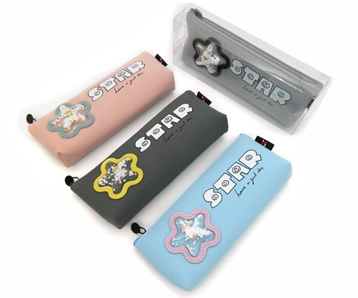 Пенал CO-76 "Звездочка" косметичка, текстиль, прозрачное окошко с шариками, цвета ассорти, в упаковке ПВХ (1/1/288) Пенал CO-76 "Звездочка" косметичка, текстиль, прозрачное окошко с шариками, цвета ассорти, в упаковке ПВХ (1/1/288)