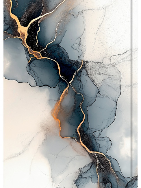 Записная книжка А6 160л клетка "Мрамор - 2", 7БЦ, склейка, Проф-Пресс/160-7190 (14)