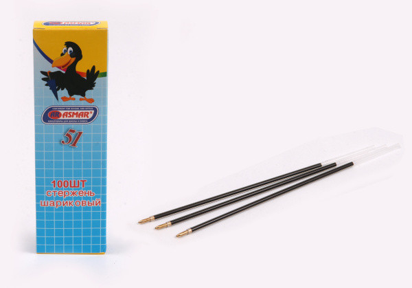 Стержень шариковый, синий, Asmar (100)