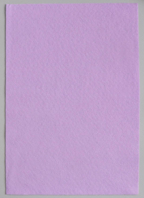 Фетр А4 в наборе 10 листов, толщина 1 мм, сиреневый Asmar (10)