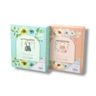 Фотоальбом 26 х 20 х 5см на 200 фото 10х15 см "It's a girl!", MiC/2432