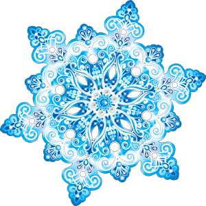 Плакат "Снежинка" р33-88 (10)