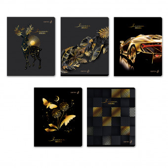 Тетрадь 80 клетка "Золотая эпоха" скрепка, Светоч (5) Тетрадь 80 клетка "Золотая эпоха" скрепка, Светоч (5)