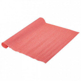 Гофрированная бумага плотная (флористическая 50мм х 250 мм,120 г/м2), 9801 коралловый, ШК