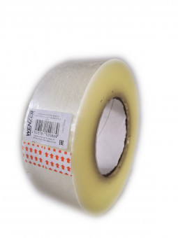 Клейкая лента (СКОТЧ) 48мм*400 МЕТРОВ*40мкм прозр. WENZER OFFICE (2/18)