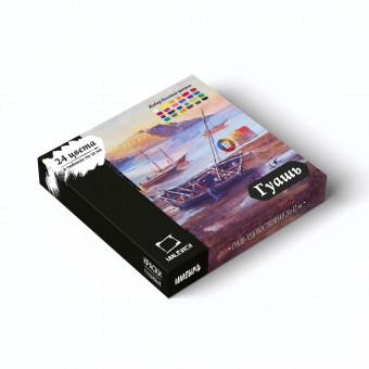 Набор гуаши Малевичъ, 24 цвета по 12 мл 620044