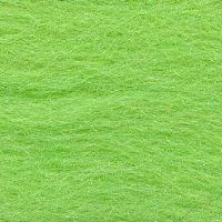 Шерсть для валяния 50г 100% мериносовая шерсть, яр.салат, Gamma/FY-050  №3295