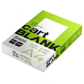 Бумага А4 офисная CARTBLANK,  80г/м2,  500л. (5/240) Бумага А4 офисная CARTBLANK,  80г/м2,  500л. (5/240)