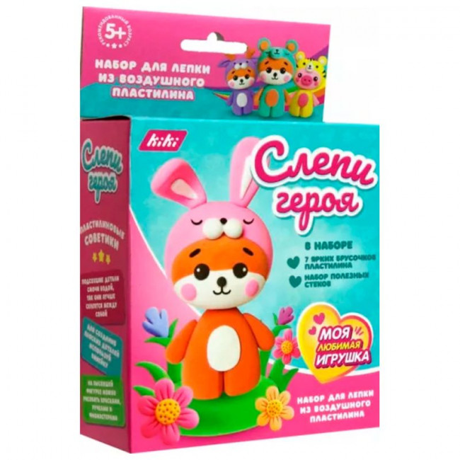 Набор "Слепи героя" из пластилина, KiKi/PH001 Набор "Слепи героя" из пластилина, KiKi/PH001