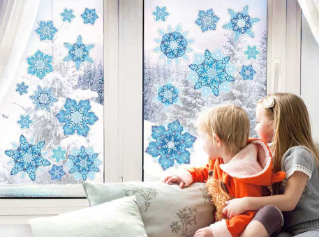 Набор наклеек для декор. Интерьера рн-09 (50*34,5)