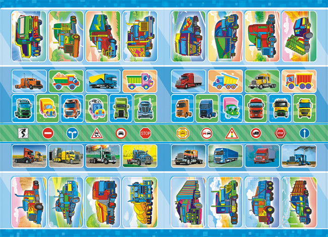 Раскраска с наклейками (А5) РНМ-605