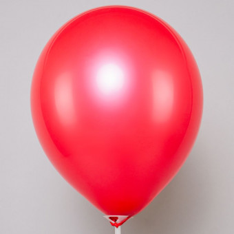 Шар10'' пастель красный, 50 шт, Микрос