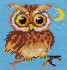 Набор для вышивания "Совенок" 10 х 10 см, Алиса/0-056