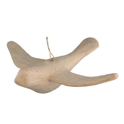 Заготовка 27,4х 24,2 х 8,9см "Птица" из папье-маше, для декорирования, Love2art/PAM-102