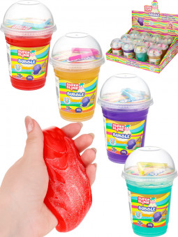 Слайм 160г с игрушкой, Рыжий Кот/ИСМ-5000 (12)