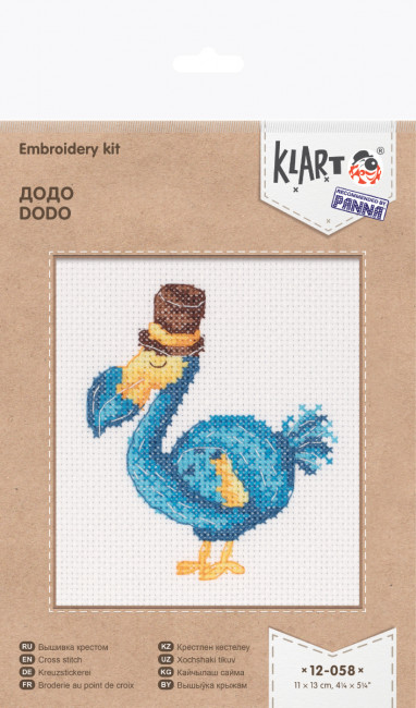 Набор для вышивания "Додо", Klart/12-058 Набор для вышивания "Додо", Klart/12-058