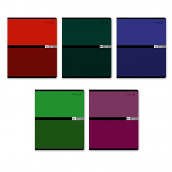 Тетрадь 60 клетка "Многоцветие", скрепка, Светоч/Т70_01517 (10/40)