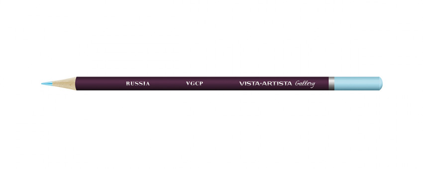 Карандаш цветной художественный заточенный 501 голубой, Gallery VISTA-ARTISTA/VGCP 501 (6)