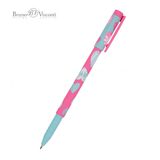 Ручка шариковая 0,5мм синяя "FunWrite. Сердечки. Эмоции. Малина", BV/20-0212/87 (24) Ручка шариковая 0,5мм синяя "FunWrite. Сердечки. Эмоции. Малина", BV/20-0212/87 (24)