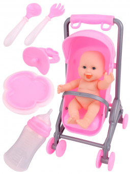 Пупс в наборе "Счастливый малыш" 18см, Рыжий Кот/2025276