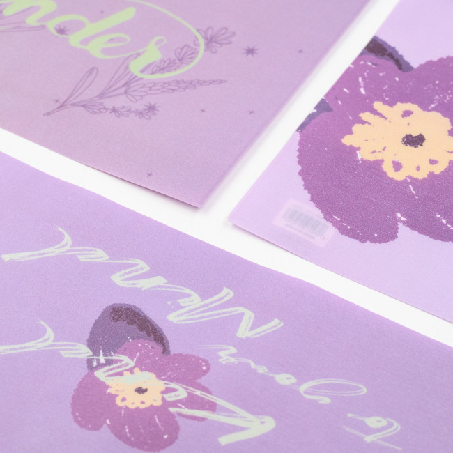 Папка А4 пластиковая, на кнопке "Лаванда", MAYLOTT/JL-D0054 (12) Папка А4 пластиковая, на кнопке "Лаванда", MAYLOTT/JL-D0054 (12)