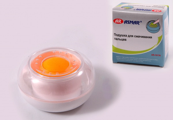 Губка кассира пластиковая с шариком, Asmar (12)