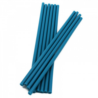 Патроны 7мм/25см д/клеевого пистолета, пастельные бирюзовые, 1шт, VIKEY/5725 (10)