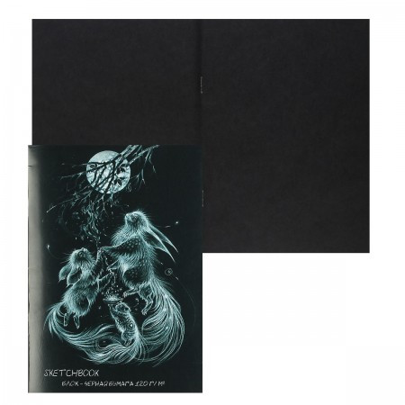 Блокнот для эскизов/скетчбук А5 20л 120г/м2 обл мягк карт скоба Sketchbook 2824 черн Блокнот для эскизов/скетчбук А5 20л 120г/м2 обл мягк карт скоба Sketchbook 2824 черн