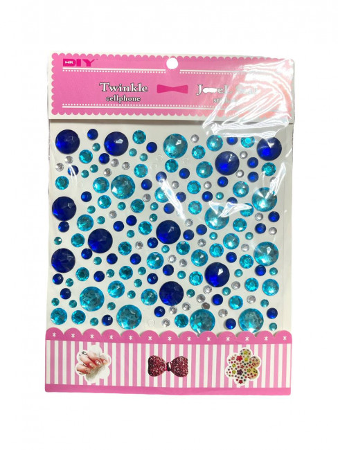 Набор страз 17,9 х 25см Магистр "Яркое ассорти" для творчества, объемные, A-18 (12)