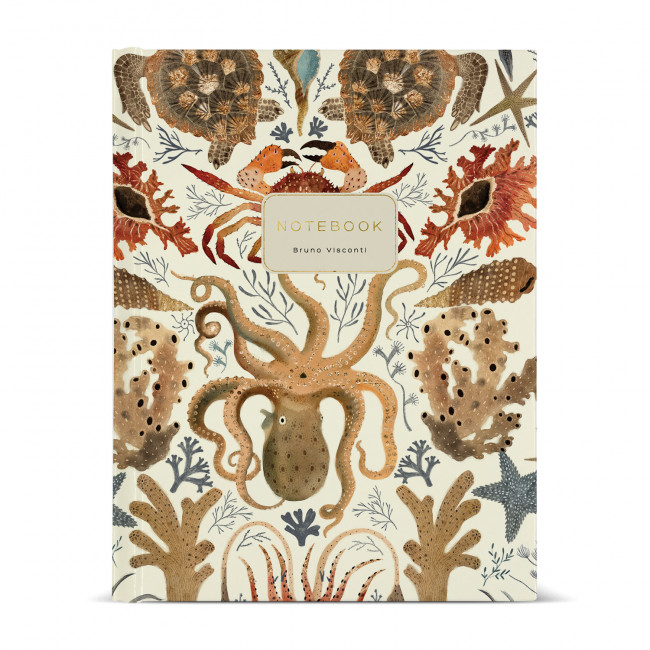 Тетрадь А5 80л клетка "Fauna. Deep sea" со сменным блоком, на кольцах, BV/7-80-634/04 (16)