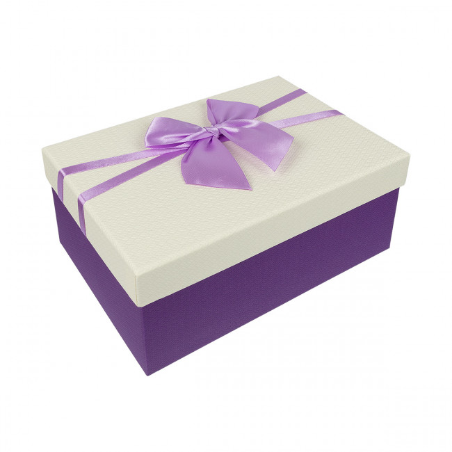 Набор подарочных коробок 3шт белый/сиреневый, Stilerra/GBOX-R56 №3 Набор подарочных коробок 3шт белый/сиреневый, Stilerra/GBOX-R56 №3