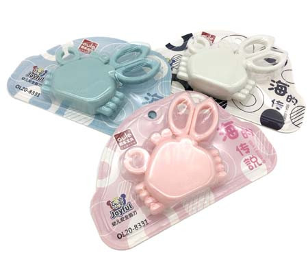 Ножницы детские   CE-232 110мм "Краб" с пластиковой фигурной подставкой, на блистере OL20-8331 (2/12/240) Ножницы детские   CE-232 110мм "Краб" с пластиковой фигурной подставкой, на блистере OL20-8331 (2/12/240)