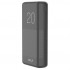 Powerbank 20000 mah + Кабель Micro usb /In Micro usb /Out USB 1 А, 2.1A/ Black/GOLF G81