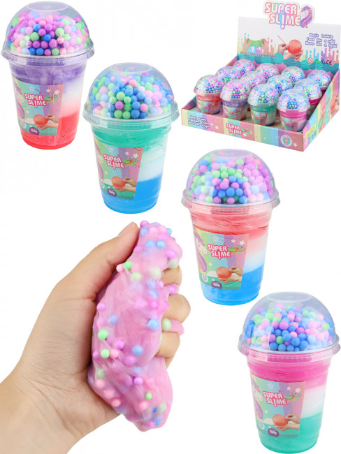 Слайм 160г с посыпкой, Рыжий Кот/ИСМ-4998 (12)