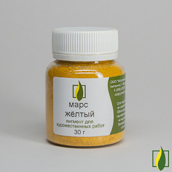 Пигмент 30г сухой, марс желтый, VISTA-ARTISTA/VAPD (6)