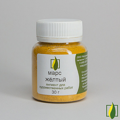 Пигмент 30г сухой, марс желтый, VISTA-ARTISTA/VAPD (6)
