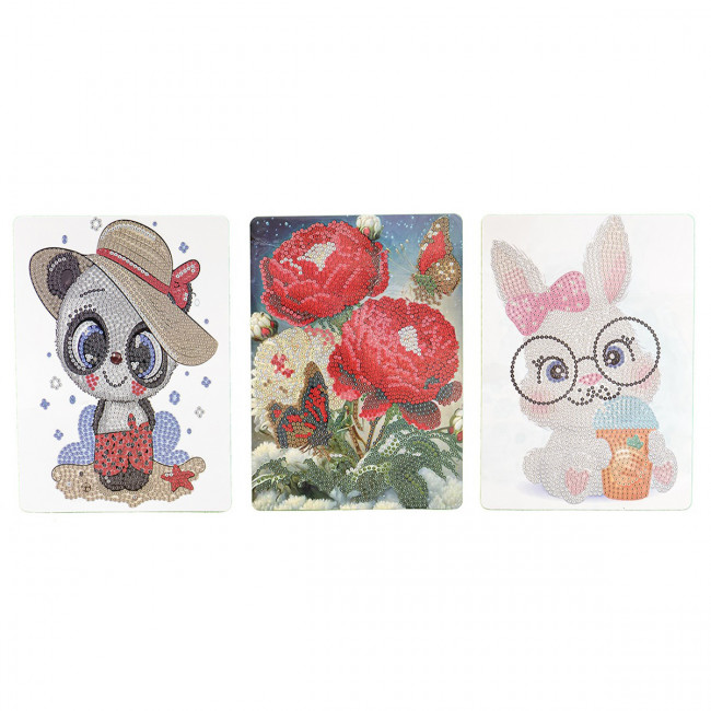 Алмазная мозаика 15*26см МИКС-1, картон, ARTCoco/42474 (12)