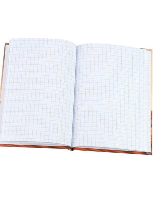 Записная книжка А6 48л клетка "Кофе на завтрак", 7БЦ, сшивка, Проф-Пресс/48-5743 (40)