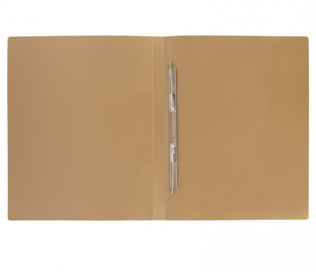 Папка с пружинным скоросшивателем A4 WENZER OFFiCE "Prisma" 700 мкм, 20 мм, золотая (16)