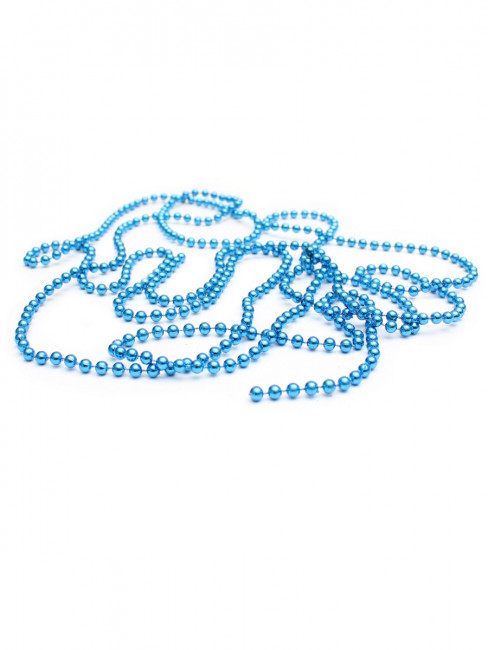 Новогоднее украшение бусы на ёлку синие "Новогодние шарики" НУ-6739