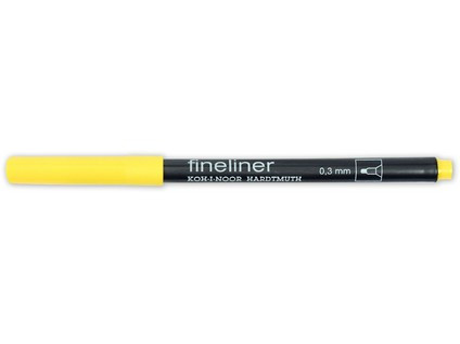Линер 0,3мм "Fineliner", темно-зеленый, Koh-I-Noor/7770213001KS (12)