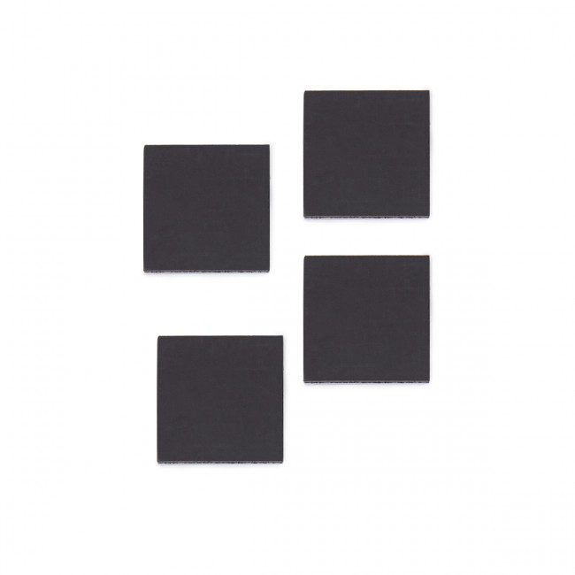 Магниты квадратные 25.4мм х 25.4мм, с клеев. слоем на вспененной основе, 4шт, Mr.Painter/SSM-03