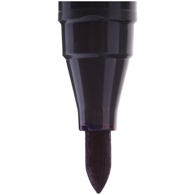 Маркер перманентный Centropen "2836" синий, пулевидный, 2мм