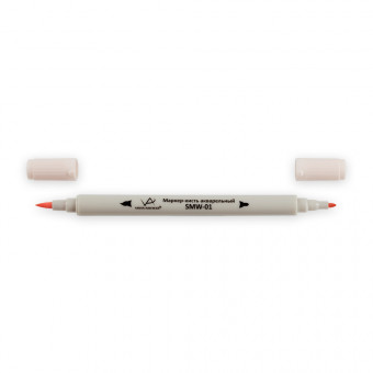 Акварельный маркер-кисть 0.8 мм - 2 мм, кисть/круглое тонкое K247 св. розово-бежевый, Gallery VISTA-ARTISTA/K247