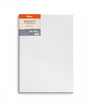 Холст 35х50см на подрамнике, 100% хлопок. 380г/м2, Pinax/20.3550