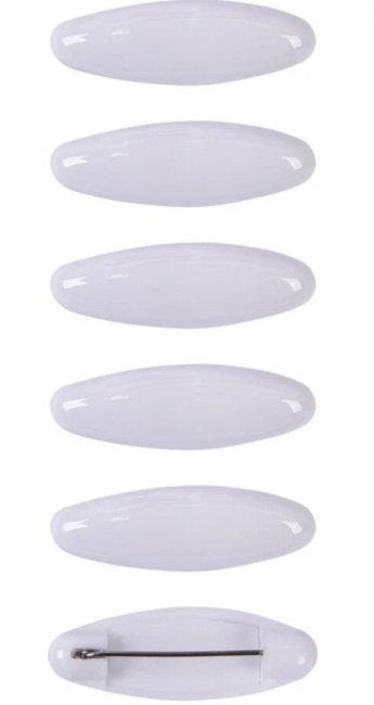 Булавки 36мм английские, с пластиковым верхом, 6 шт, №03 белый, BLITZ/BUD-006 Булавки 36мм английские, с пластиковым верхом, 6 шт, №03 белый, BLITZ/BUD-006